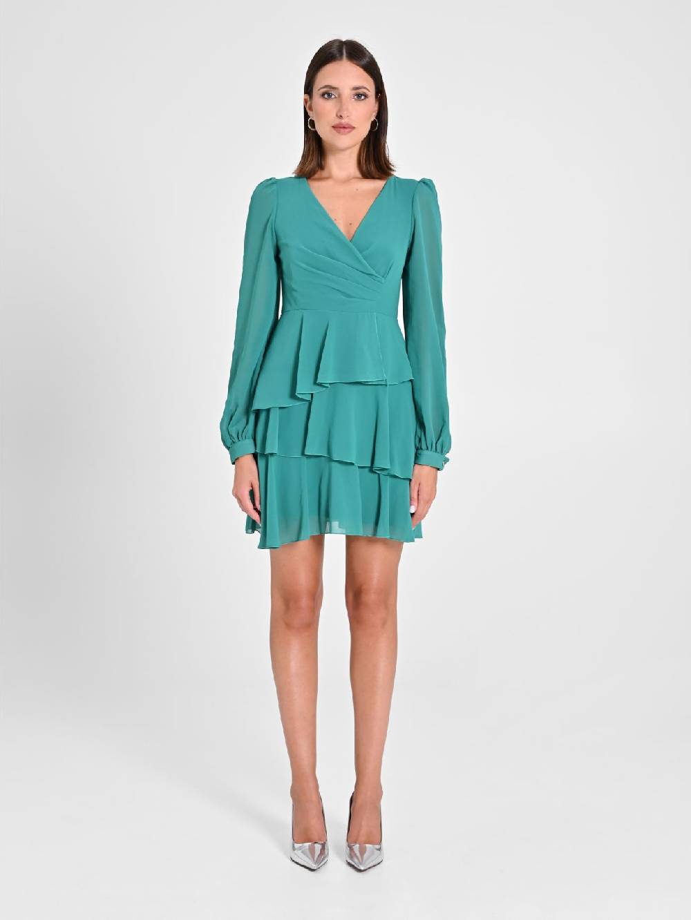 Rinascimento Abito Balzine Verde Giada