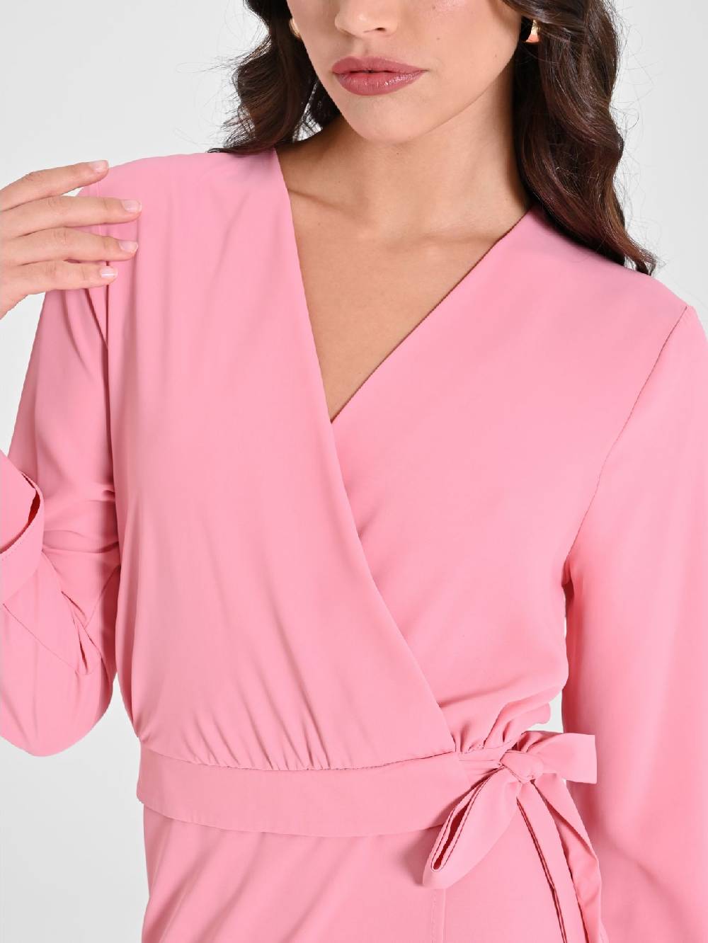 Rinascimento Abito Chemisier Rosa Antico