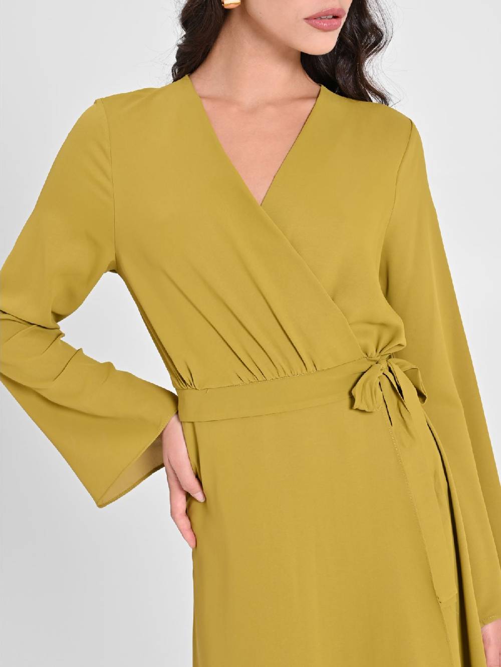 Rinascimento Abito Chemisier Verde Olio