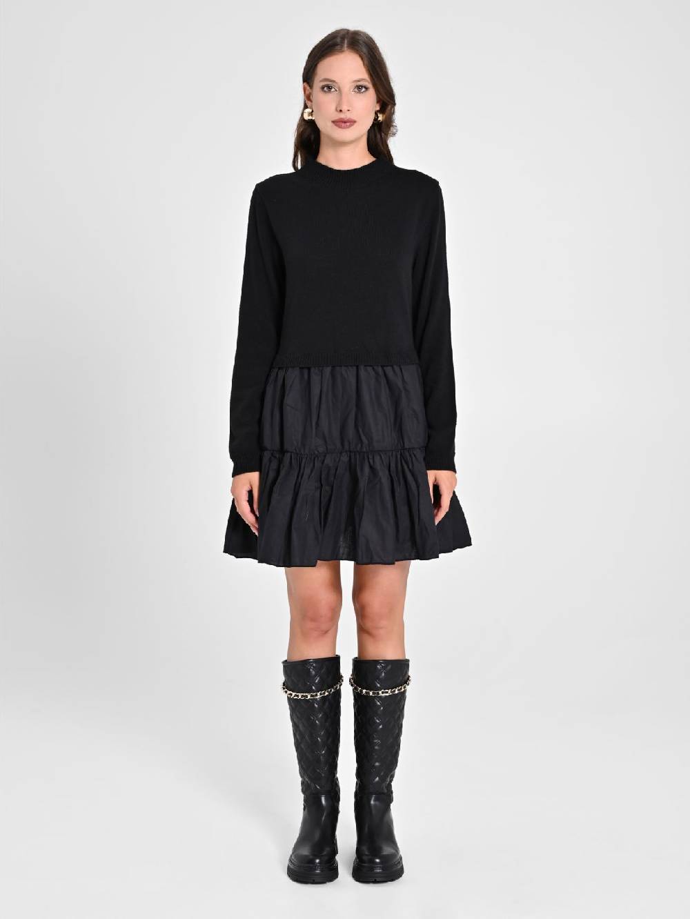 Rinascimento Abito Con Balze Ecotec®