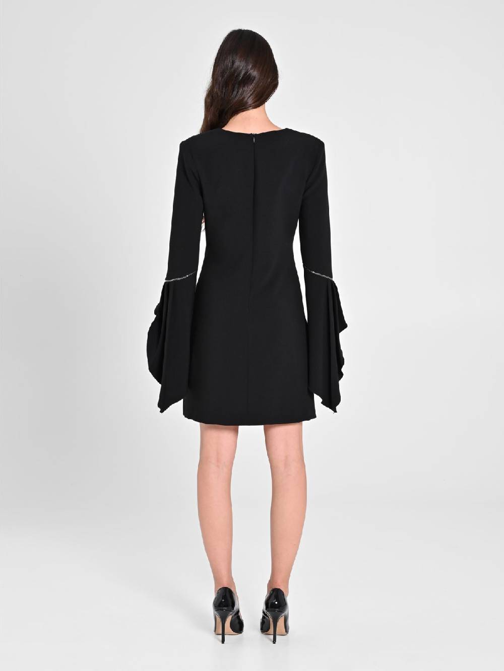 Rinascimento Abito Con Maniche A Trombetta