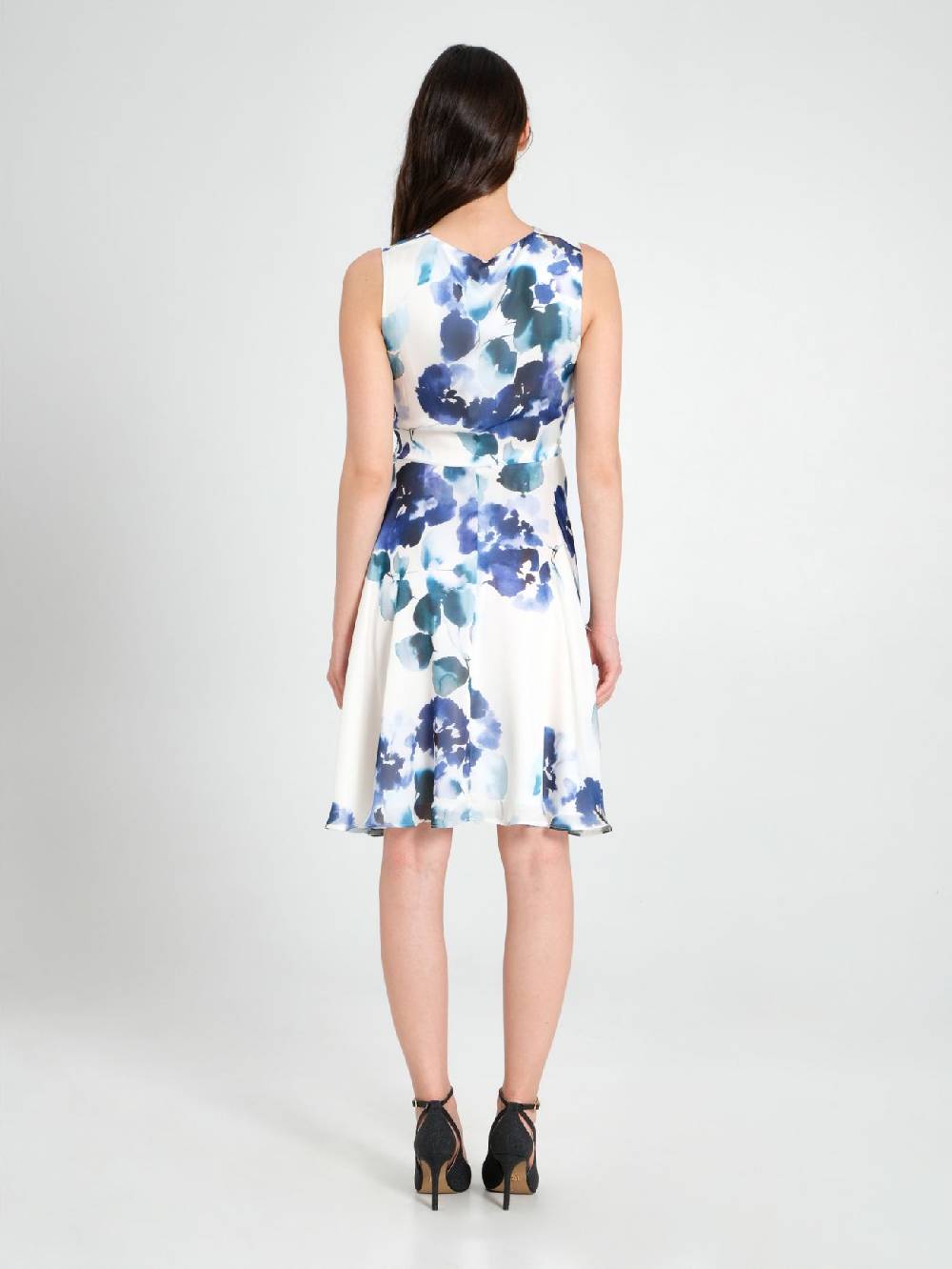 Rinascimento Abito Corto Stampa Floreale