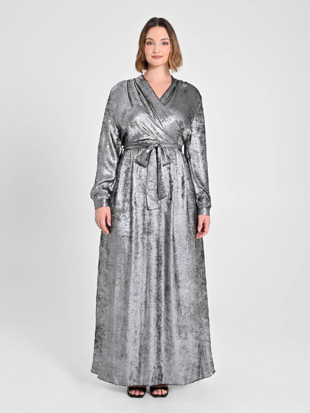 Rinascimento Abito Curvy Argento