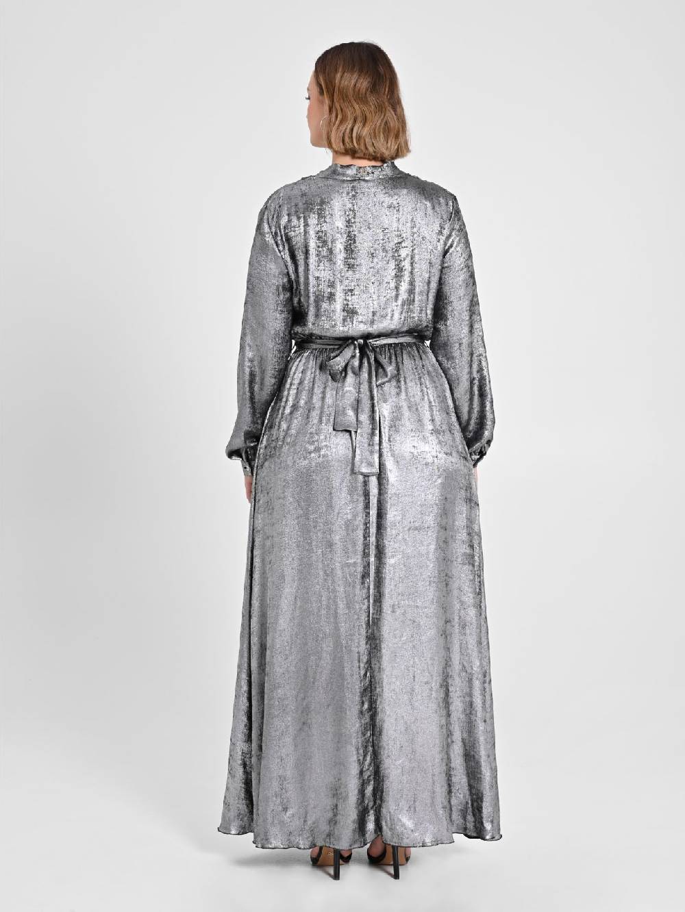 Rinascimento Abito Curvy Argento