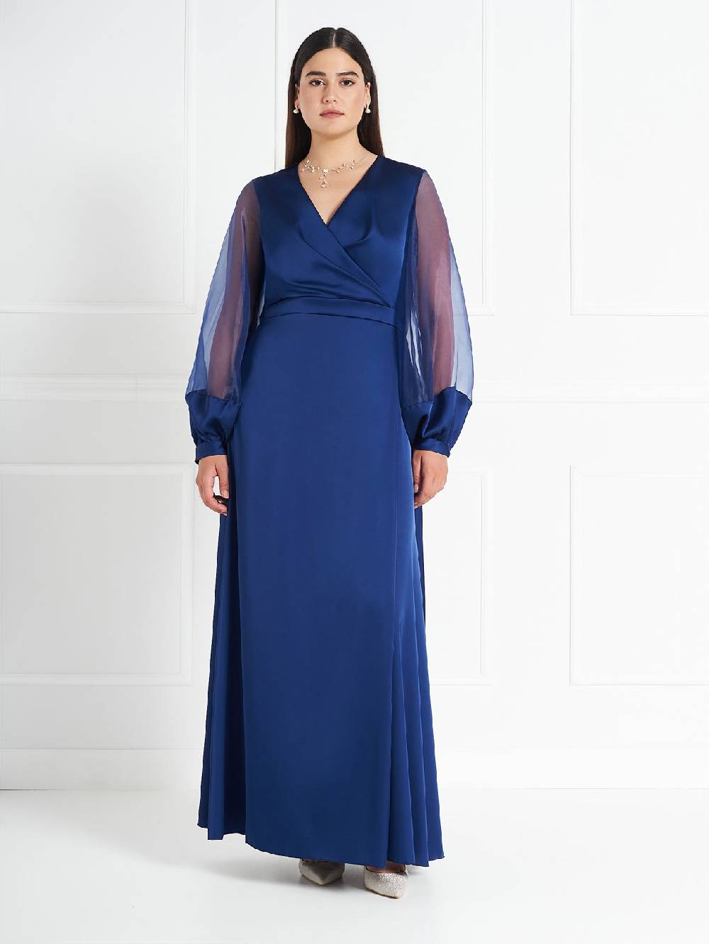 Rinascimento Abito Curvy Atelier Blu