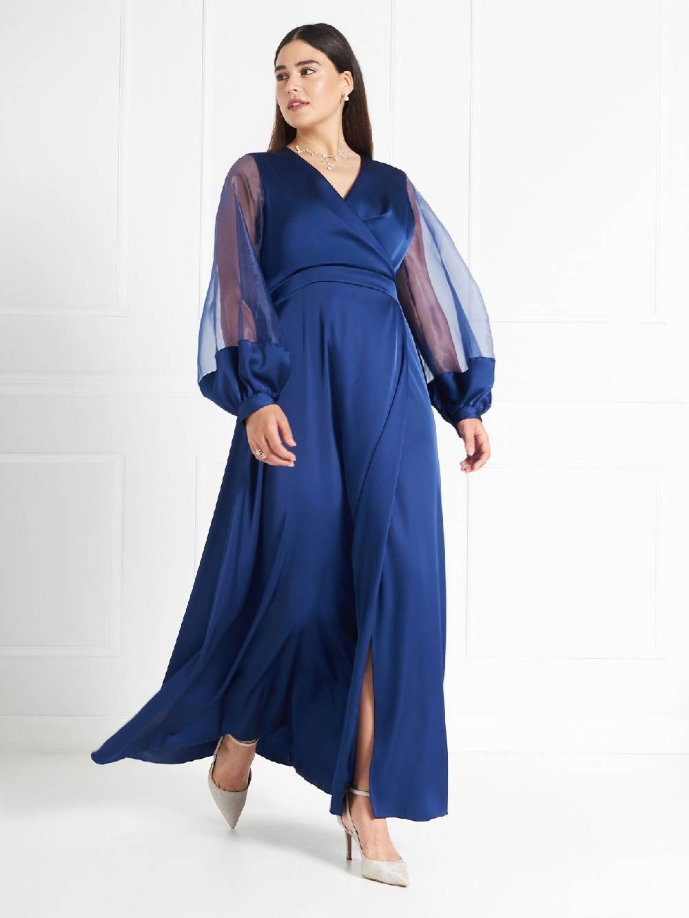 Rinascimento Abito Curvy atelier Blu