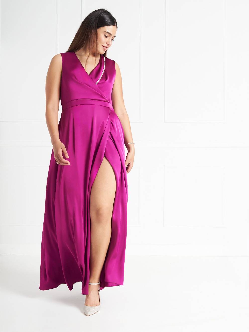 Rinascimento Abito Curvy atelier Lampone