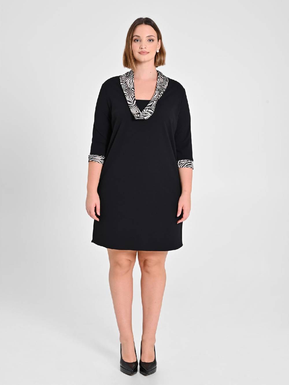 Rinascimento Abito Curvy Inserti Jungle