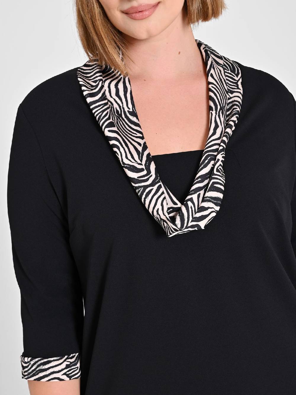 Rinascimento Abito Curvy Inserti Jungle