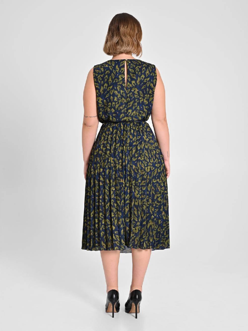 Rinascimento Abito Curvy Stampa Animalier