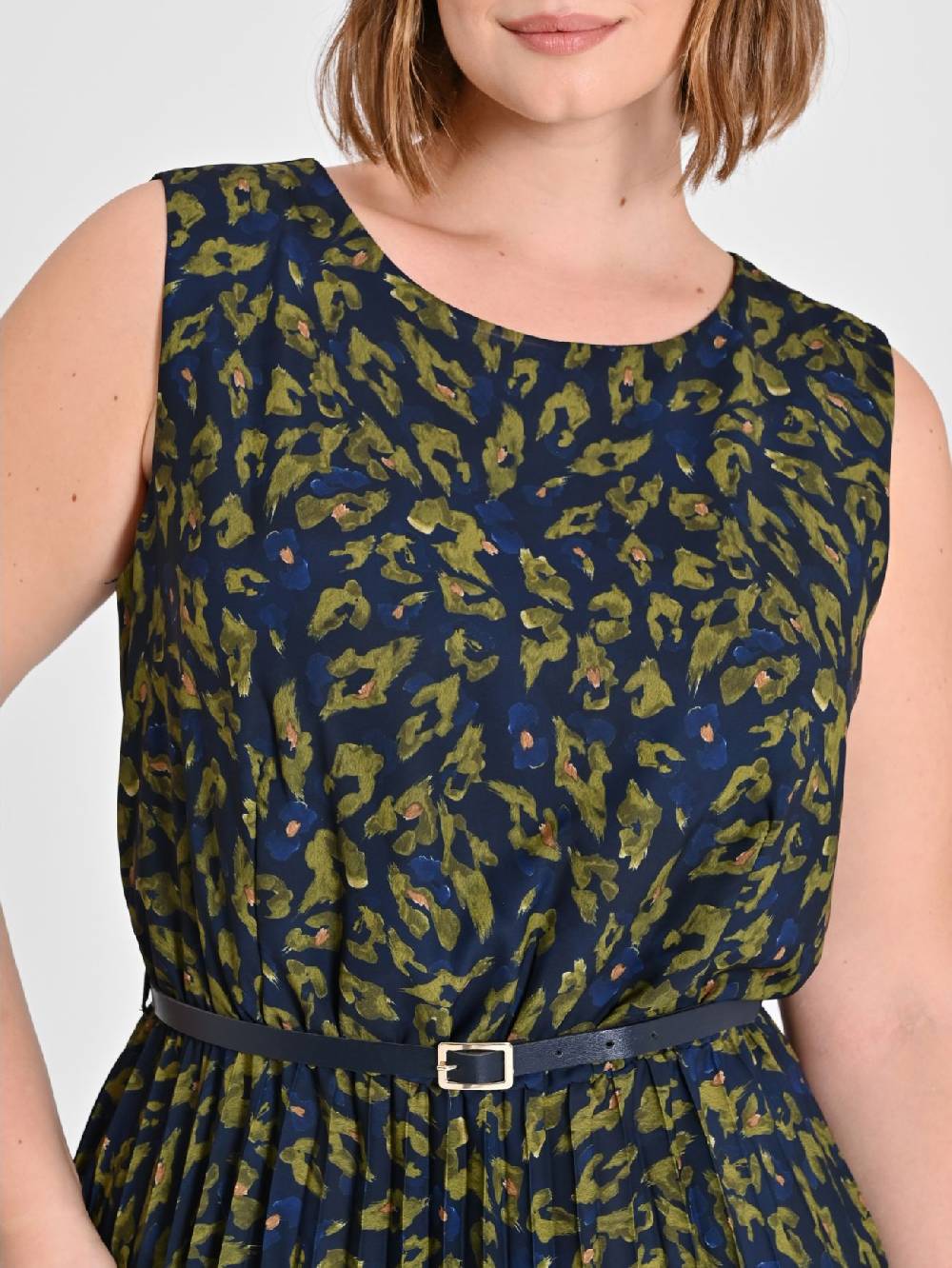 Rinascimento Abito Curvy Stampa Animalier