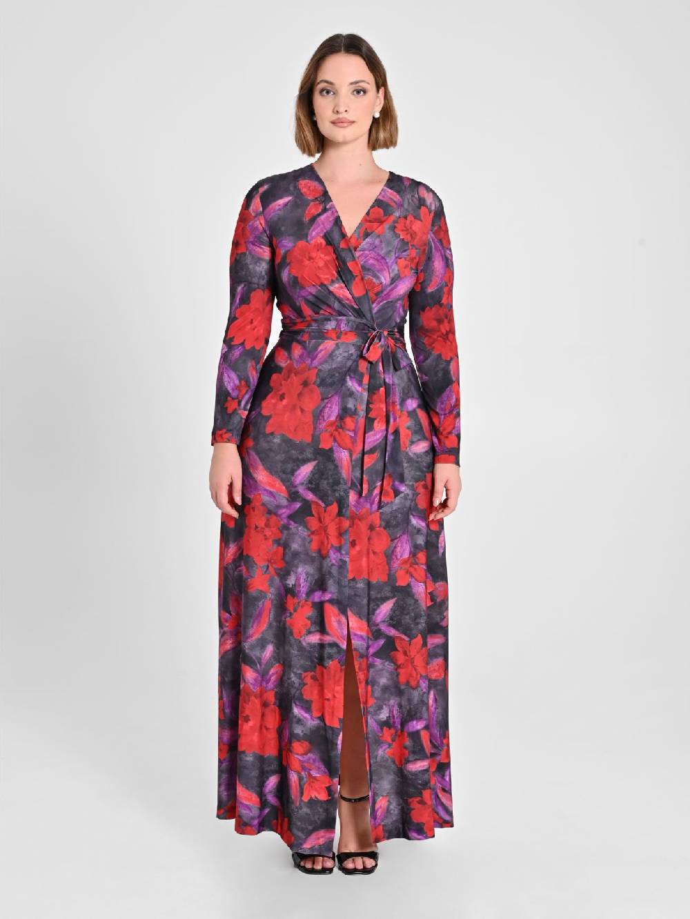 Rinascimento Abito Curvy Stampa Floreale