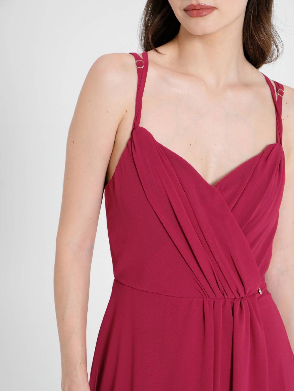 Rinascimento Abito Lungo Bordeaux