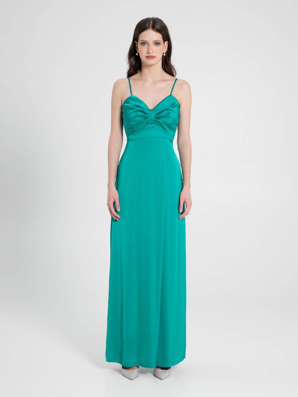 Rinascimento Abito Lungo Fiocco