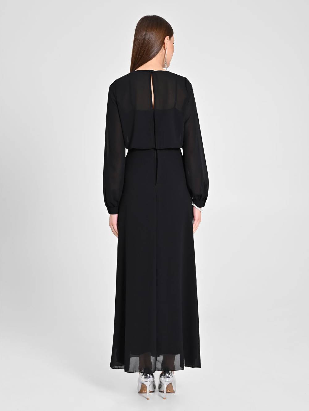 Rinascimento Abito Lungo Nero