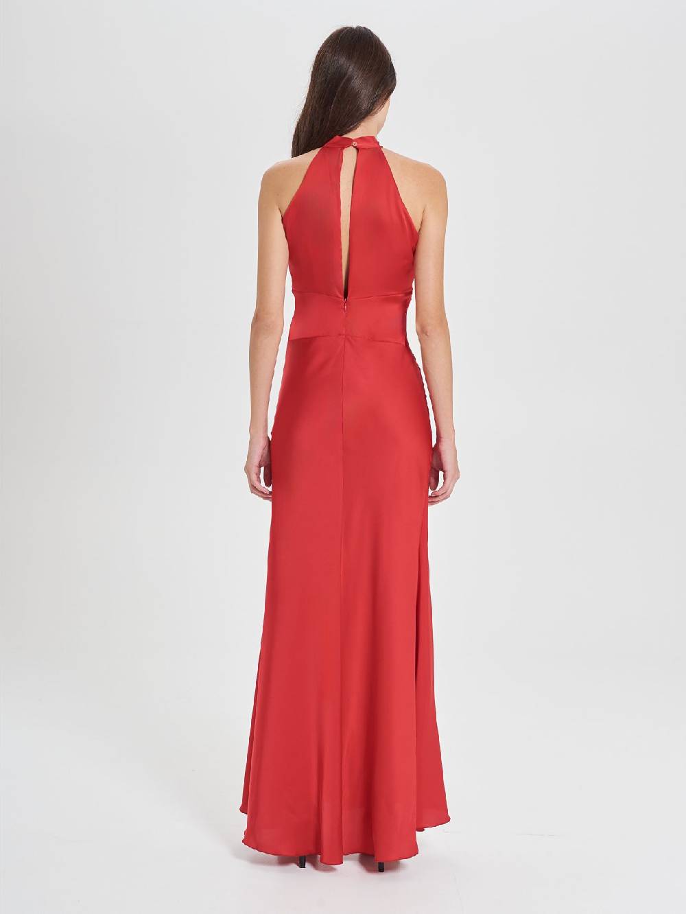 Rinascimento Abito Lungo Rosso