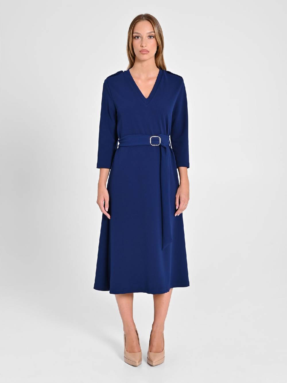 Rinascimento Abito Midi A Ruota