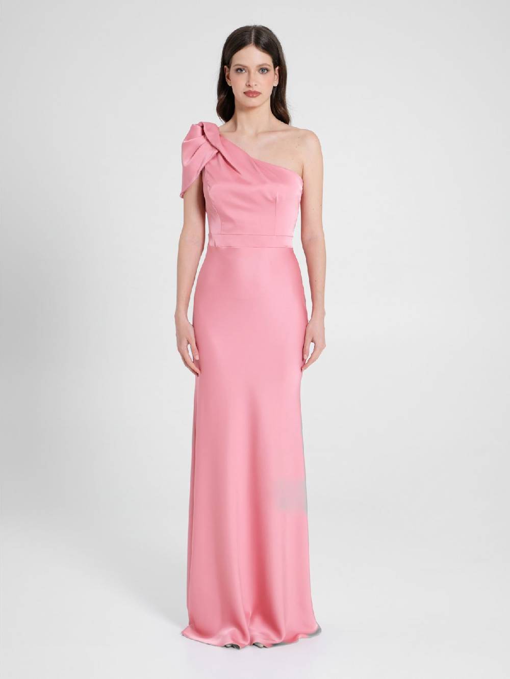 Rinascimento Abito Monospalla Rosa Antico