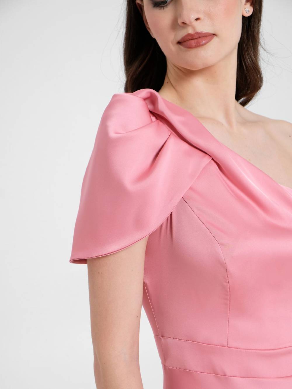 Rinascimento Abito Monospalla Rosa Antico