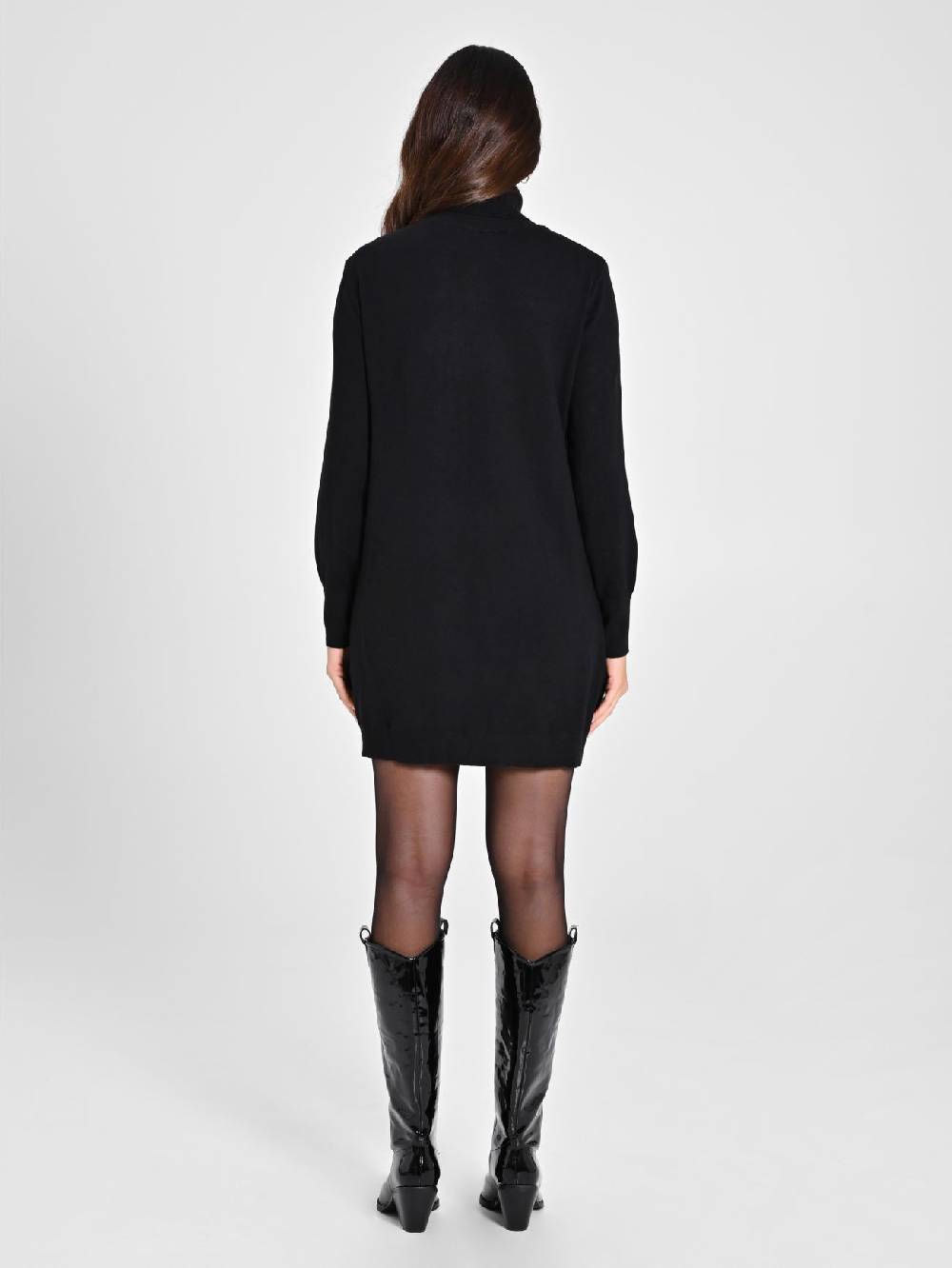 Rinascimento Abito Nero In Maglia Ecotec®