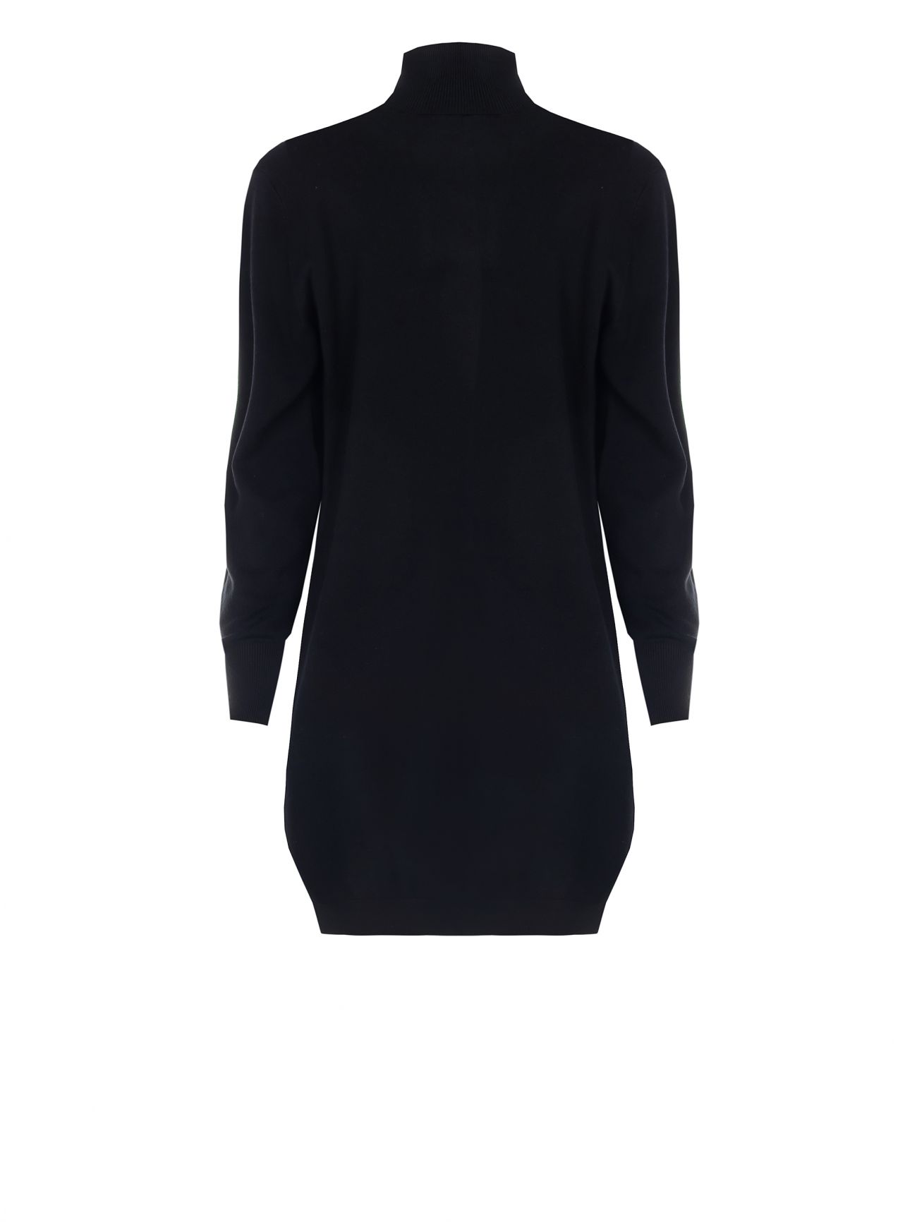 Rinascimento Abito Nero In Maglia Ecotec®