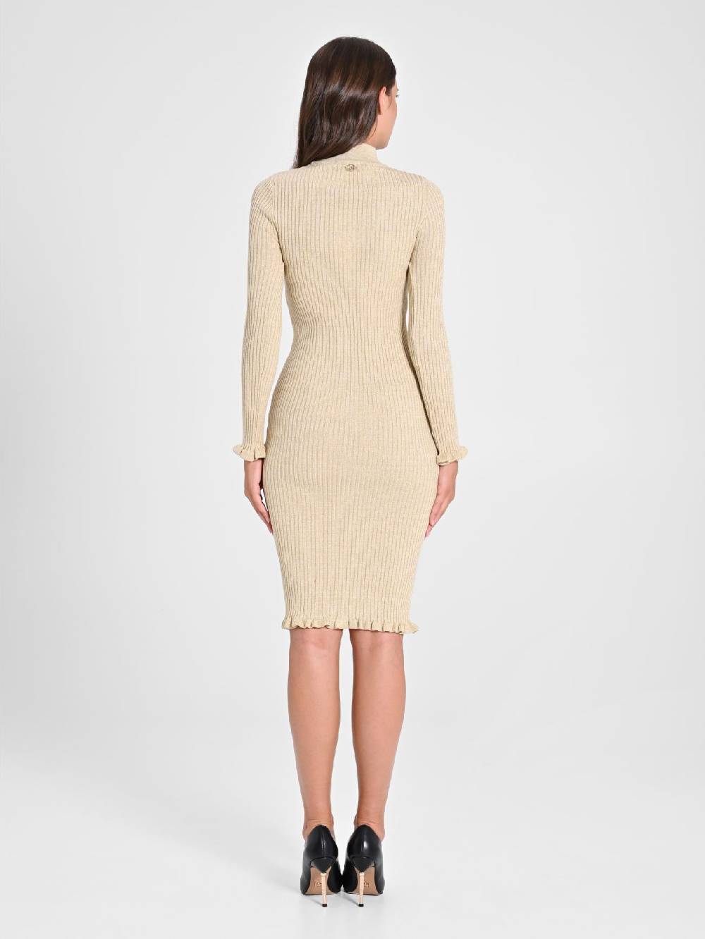 Rinascimento Abito Oro Lurex In Maglia