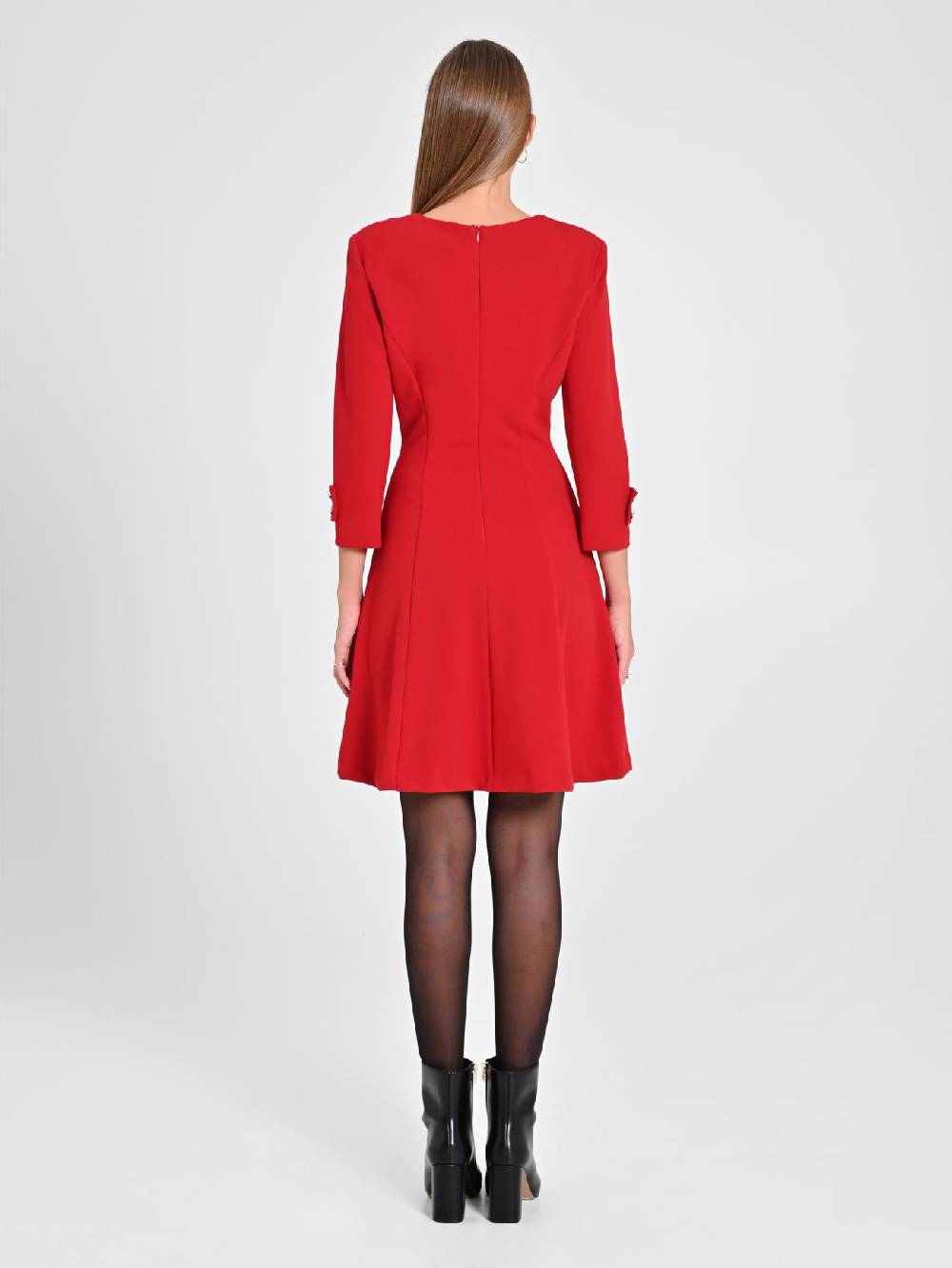 Rinascimento Abito Rosso A Ruota