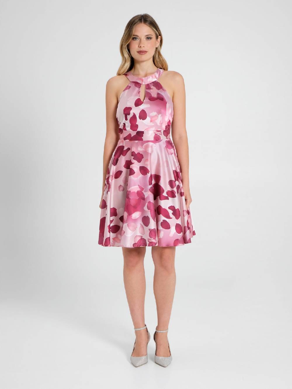 Rinascimento Abito Stampa Floreale