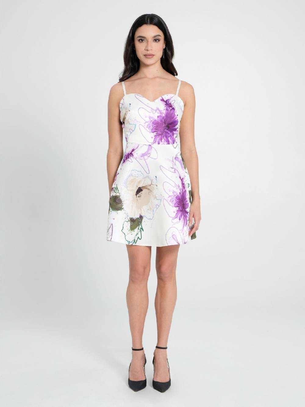 Rinascimento Abito Stampa Floreale