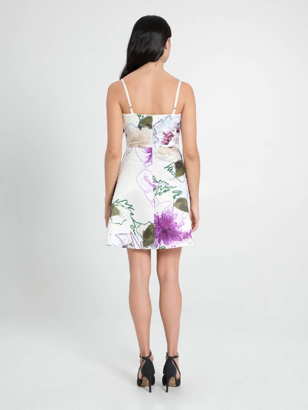 Rinascimento Abito Stampa Floreale