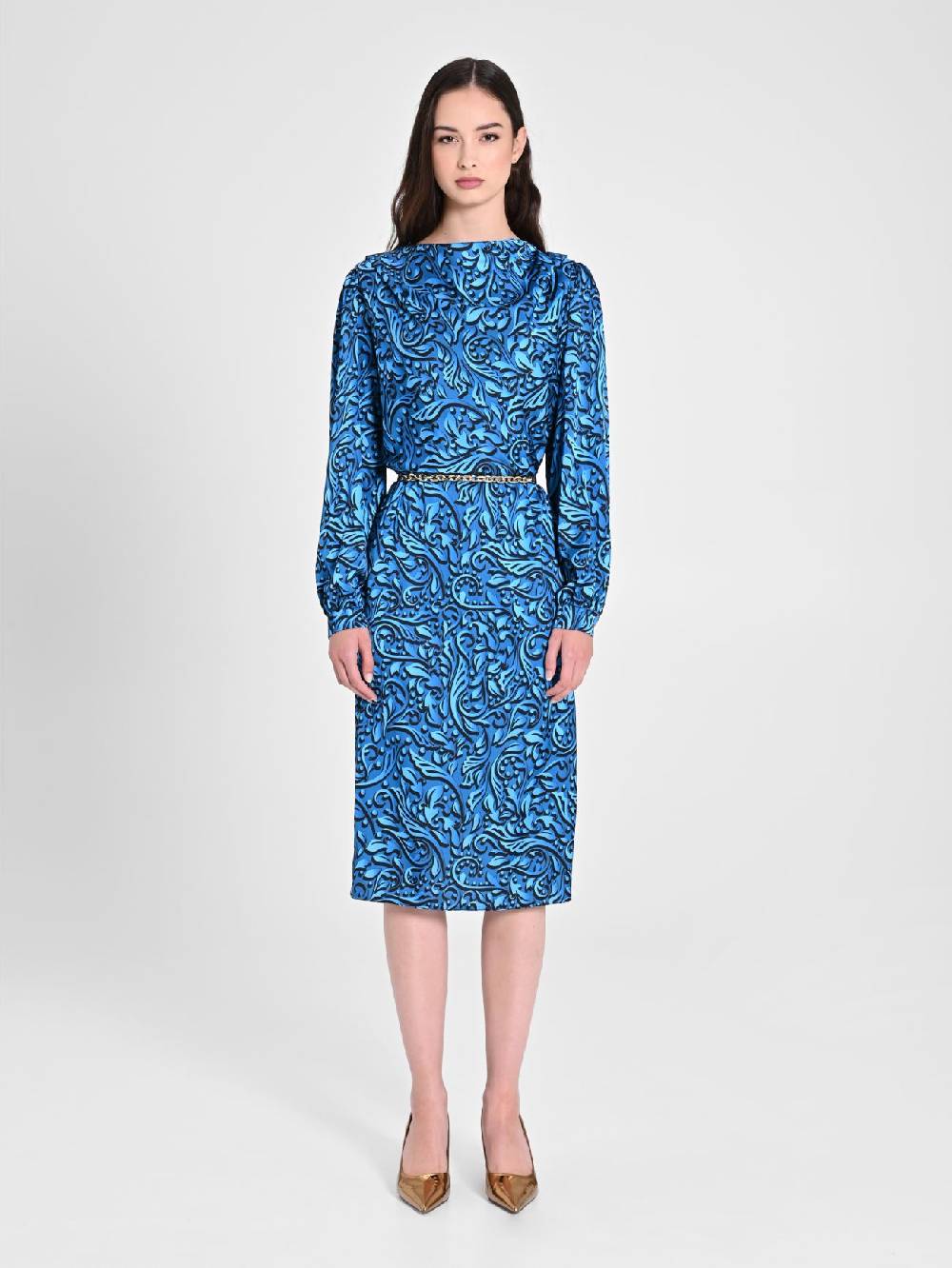 Rinascimento Abito Stampa Oceano