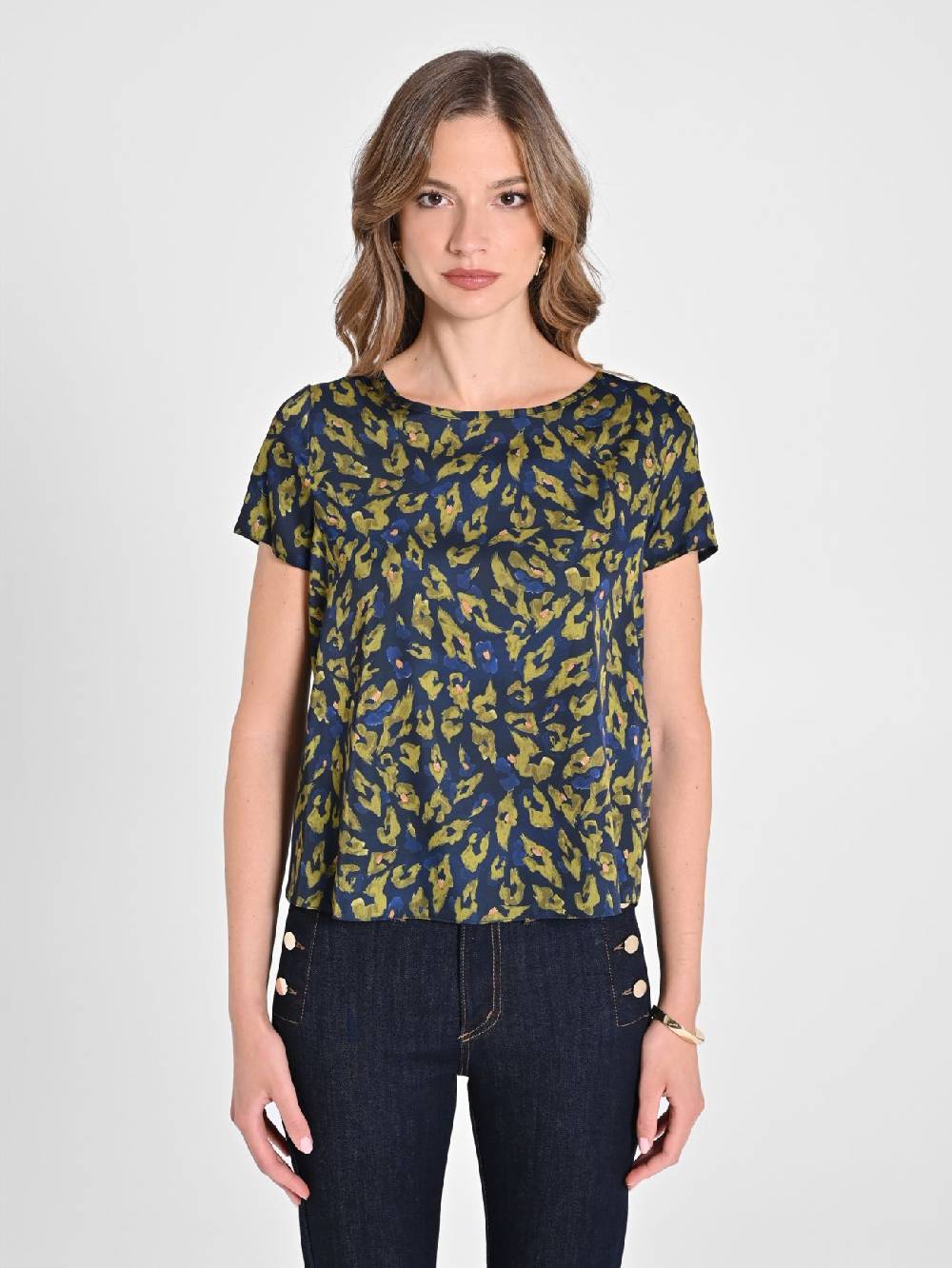 Rinascimento Blusa Animalier