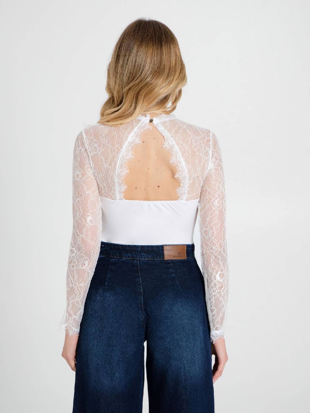 Rinascimento Blusa Body In Pizzo