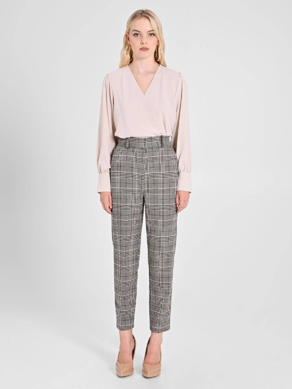 Rinascimento Blusa Color Beige Chiaro