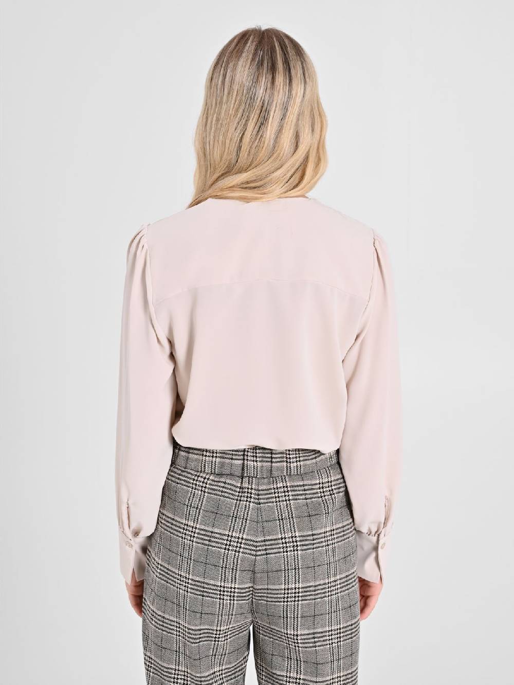 Rinascimento Blusa Color Beige Chiaro