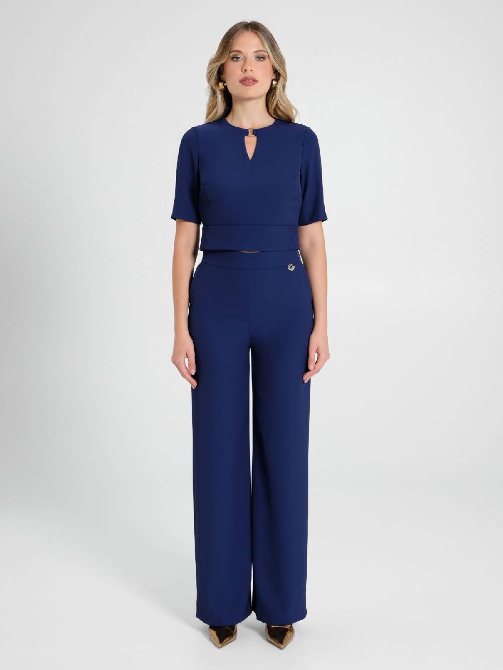 Rinascimento Blusa Con Fibbia