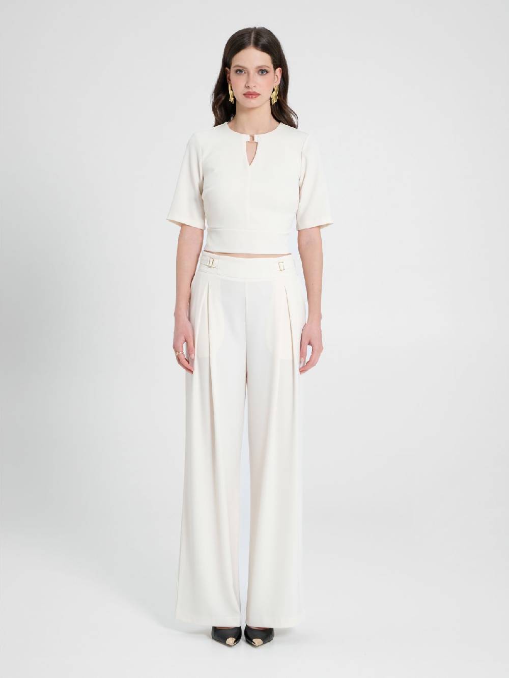 Rinascimento Blusa Con Fibbia