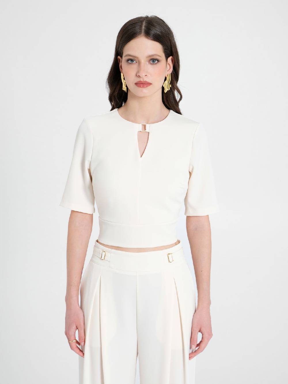 Rinascimento Blusa Con Fibbia