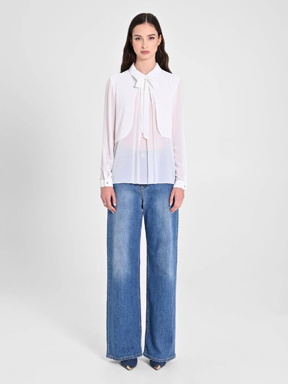 Rinascimento Blusa Con Nastri