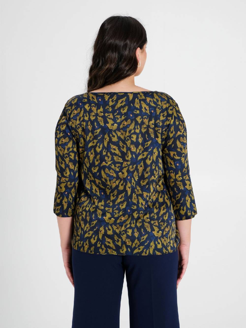Rinascimento Blusa Curvy Animalier