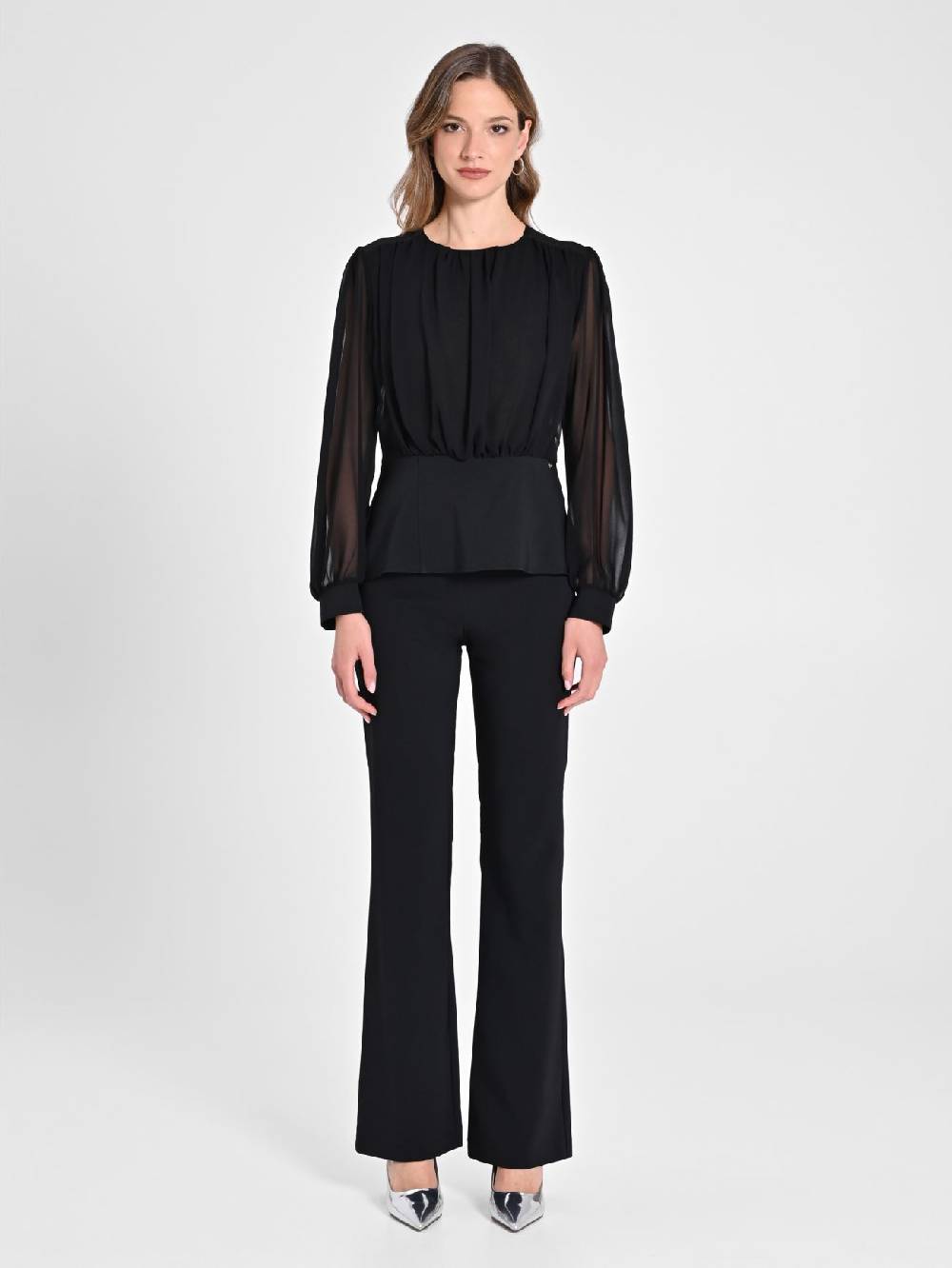 Rinascimento Blusa In Georgette