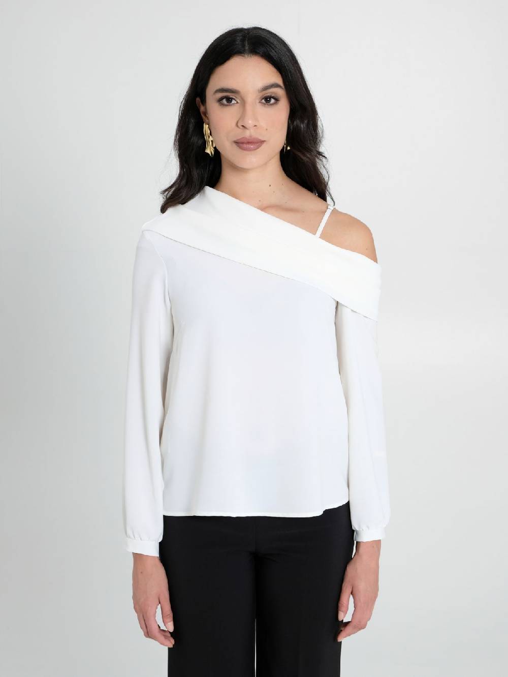 Rinascimento Blusa In Raso Opaco