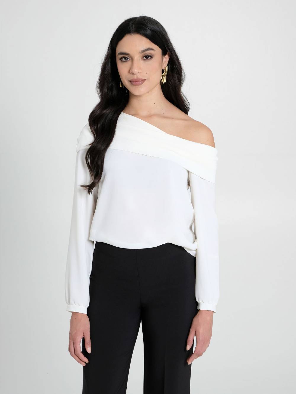 Rinascimento Blusa in Raso Opaco