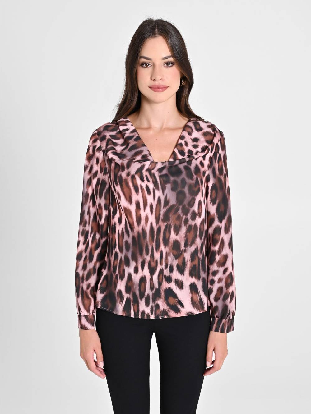 Rinascimento Blusa Pink Animalier