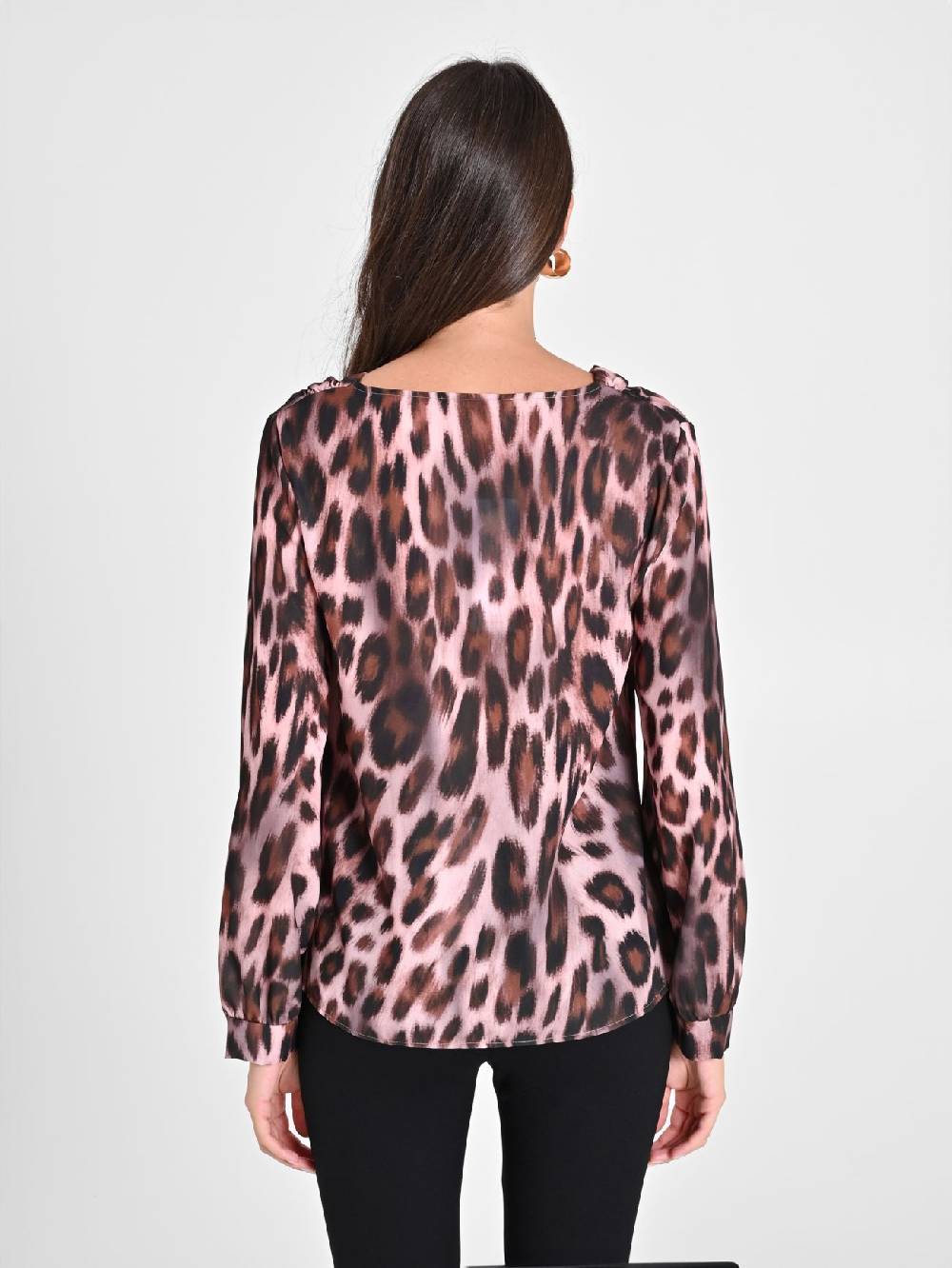 Rinascimento Blusa Pink Animalier