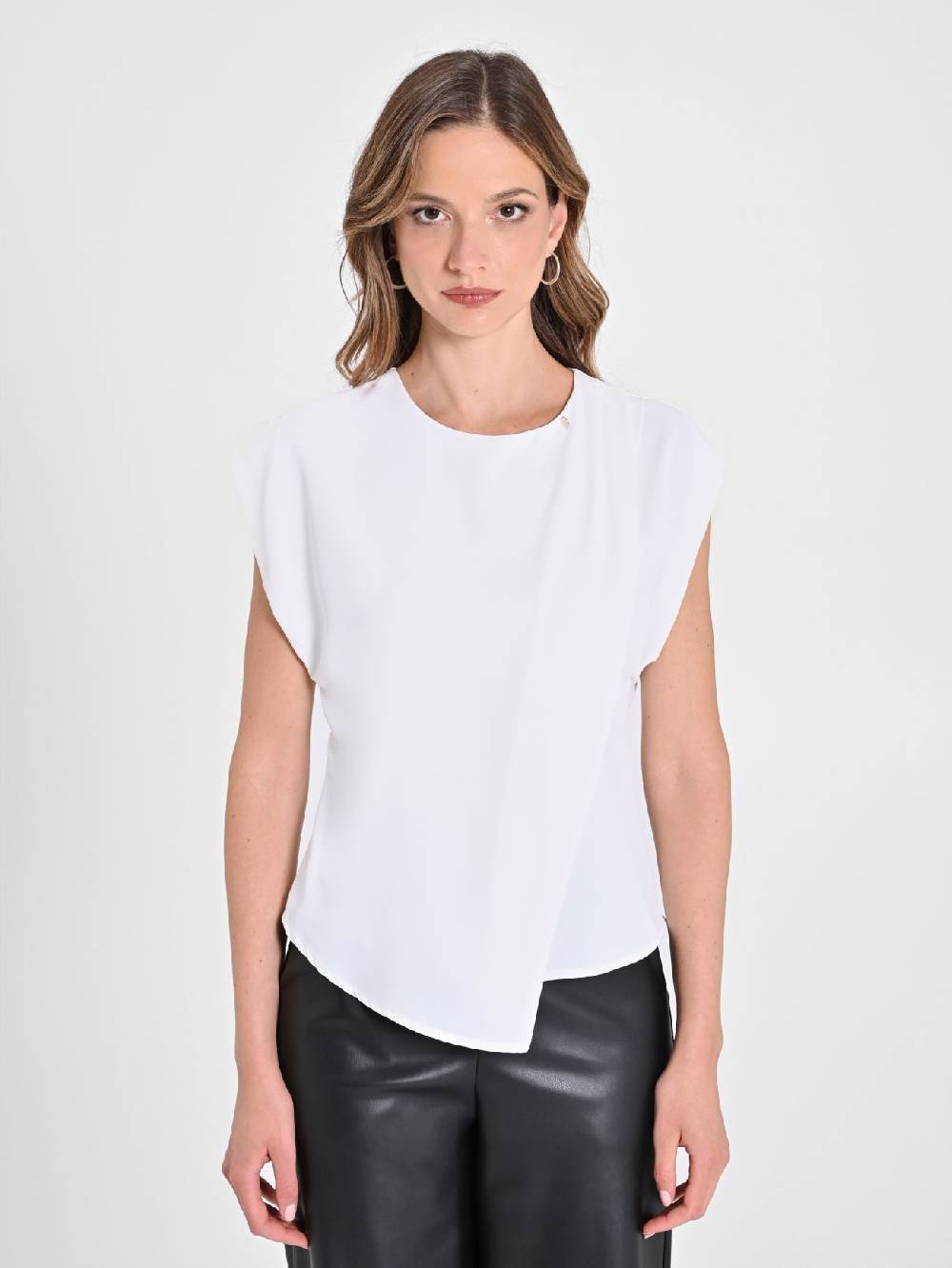 Rinascimento Blusa Scatoletta Bianca