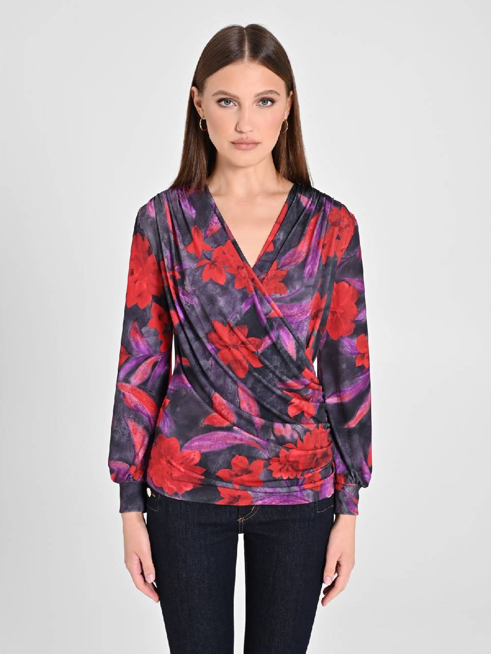 Rinascimento Blusa Stampa Floreale