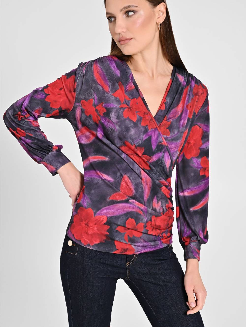 Rinascimento Blusa stampa Floreale