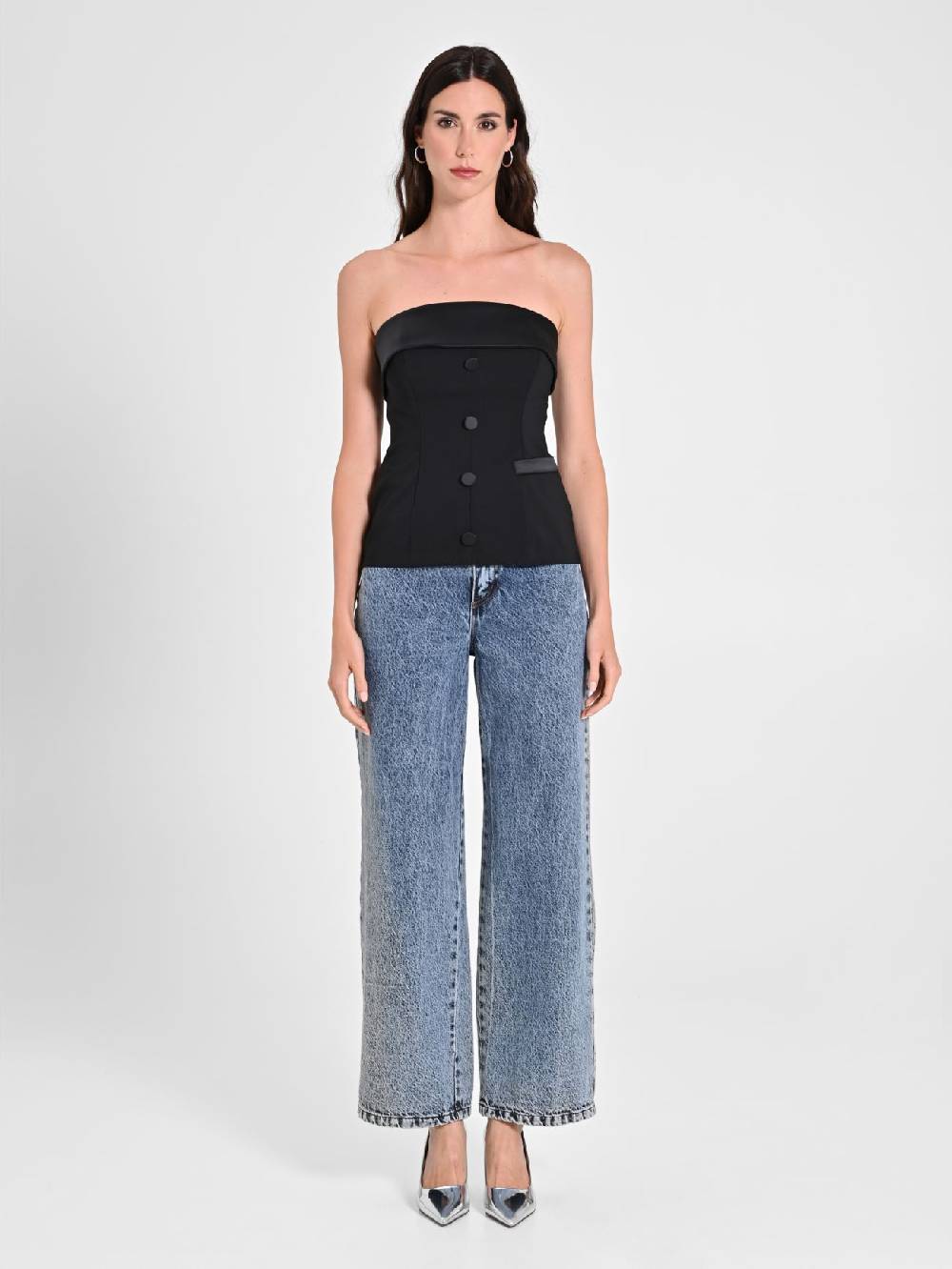 Rinascimento Bustino Inserti In Raso