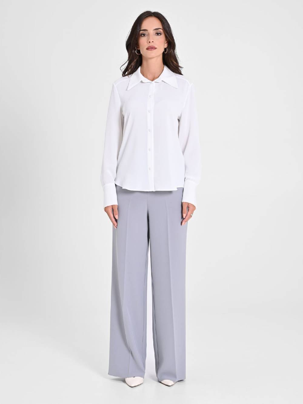 Rinascimento Camicia Con Bottoni Ricoperti